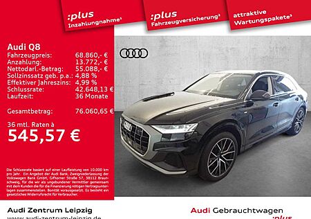 Audi Q8 50 TDI quattro *HD-Matrix*AHK*HuD*Standhzg.*