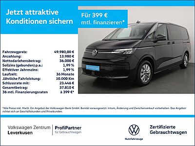 Volkswagen T7 Multivan Life LÜ VIS-A-VIS LEDER SHZ CARPLAY