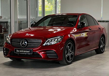 Mercedes-Benz C 180 AMG Line AHK LED NAVI+PDC360°+KLIMA+SITZH+