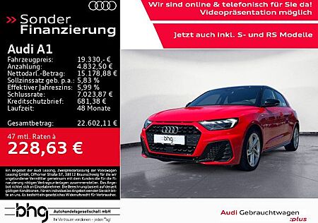 Audi A1 30 TFSI Sportback S line