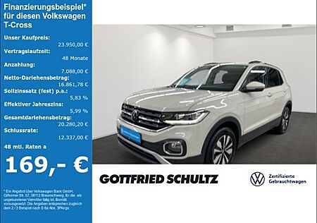 VW T-Cross Volkswagen Move Life 1.0 TSI DSG LED Navi Einparkhi