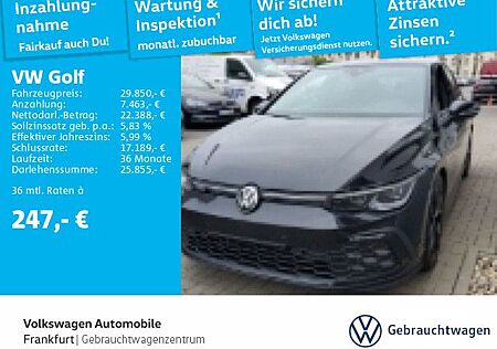 VW Golf Volkswagen VIII 2.0 TSI DSG GTI Navi LEDPlus DAB+ Fron