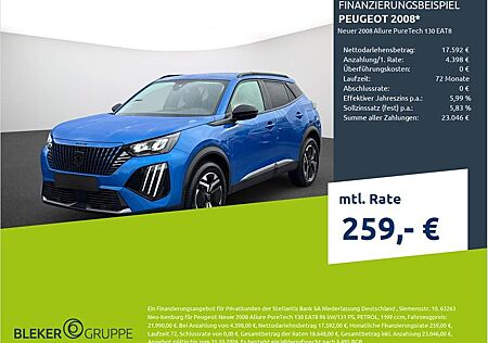 Peugeot 2008 Neuer Allure PureTech 130 EAT8