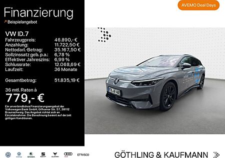 VW ID.7 Volkswagen Tourer Pro 210kW*NAVI*BlackStyle*HUD*KAM*Am
