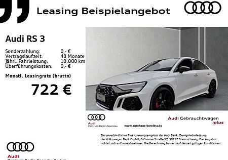 Audi RS3 Lim. *PANO*MATRIX*NAV+*Opt.-Schwarz+*B&O*