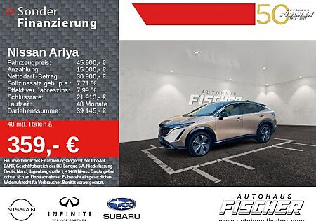 Nissan Ariya 63 kW Evolve Pack 20" Navi 360° BOSE Premi