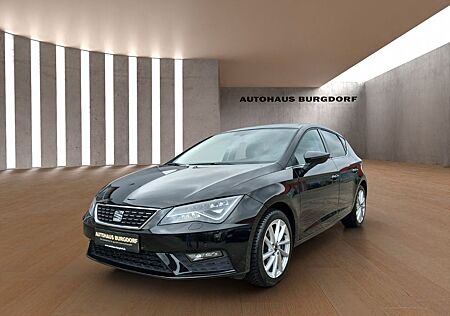 Seat Leon gebraucht kaufen Seat Leon 1.4 TSI Xcellence Teilleder LED Navi Klima