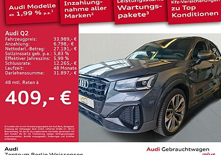 Audi Q2 40 TFSI S-TRO*QUA*S-LINE*PANO*SONOS*MATRIX***