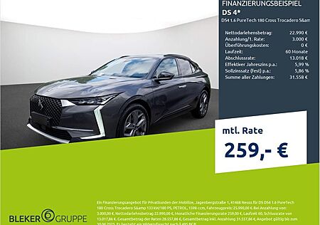 DS Automobiles DS 4 4 DS4 1.6 PureTech 180 Cross Trocadero S&amp