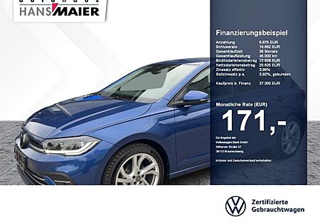 VW Polo Volkswagen Style TSI DSG Navi ACC SH LED PDC IQLight