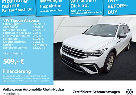 VW Tiguan Allspace Volkswagen 2.0 TDI Life Navi ACC Kamera uvm