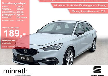 Seat Leon gebraucht kaufen Seat Leon Sportstourer 1.5 eTSI W FR MATRIX+APP+DAB