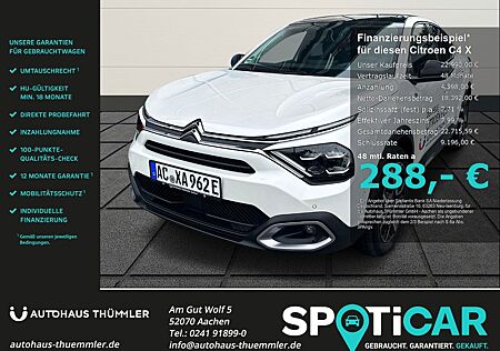 Citroën C4 X 136 Shine Elektromotor HUD Navi Soundsystem