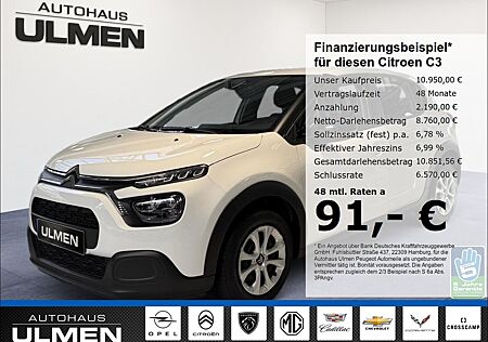 Citroën C3 gebraucht kaufen Citroën C3 Feel PureTech 82 EU6d Klima DAB Spurhalteass