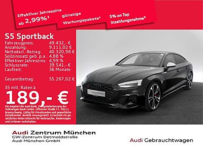 Audi S5 Sportback TDI tiptr. Pano/B&O/HuD/Virtual+/Ma