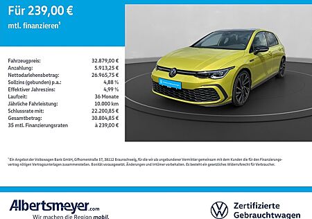 VW Golf Volkswagen VIII GTD 2.0 TDI +DSG+PANORAMA+BLACK+NAVI++
