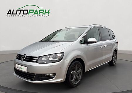 VW Sharan Volkswagen 2.0 TSI Highline | StHz | Pano | Leder