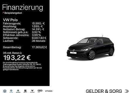 VW Polo Volkswagen Life 1.0 TSI LED*RFK*SHZ*RFK*DAB+*Digital