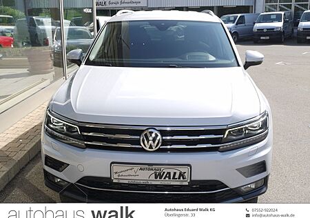 VW Tiguan Allspace gebraucht kaufen VW Tiguan Allspace Volkswagen 2.0 TDI DSG 4M Highline 7-S./AHK