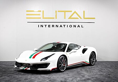 Ferrari 488 GTB 488 Pista WHITE*BROWN*CARBON*ITALYFLAG*TAILORM.