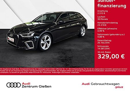 Audi A4 Avant 35 TFSI S line Assistenzpakete Navi LED