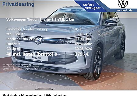 VW Tiguan Volkswagen Energy 1.5 l eTSI DSG AHK NAVI ALU 19"