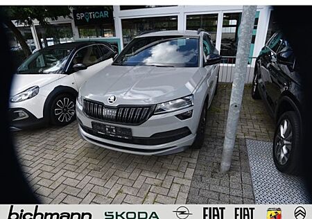 Skoda Karoq Sportline Stahl-Grau Navi vCP RCanm el.Hec