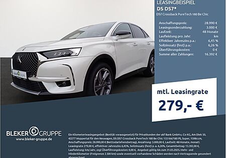 DS Automobiles DS7 Crossback PureTech 180 Be Chic