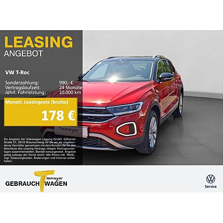 VW T-Roc leasen