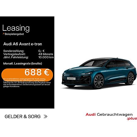 Audi A6 e-tron leasen