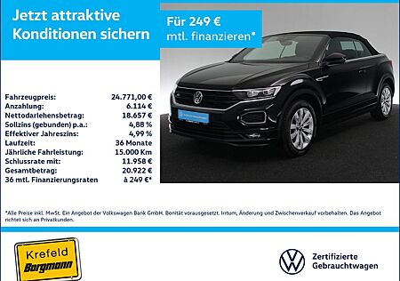 VW T-Roc Volkswagen Cabriolet 1.5 TSI R-Line EURO6d LED NAVI