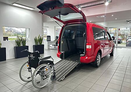 VW Caddy Volkswagen Maxi 1.9 TDI Behindertengerecht-Rampe