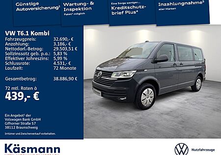VW T6 Kombi Volkswagen T6.1 Kombi 2.0TDI 8 SITZE AHK LED