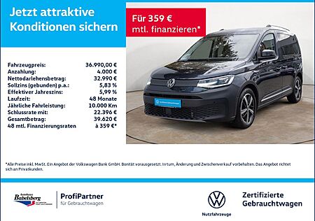 VW Caddy Volkswagen 2.0TDI DSG LED NAVI AHK STANDHZ ACC