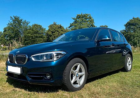 BMW 118d Sport Line Steptronic Midnight Blue