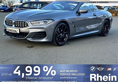 BMW 840i xDrive Cabrio ACC 360° STANDH LASER NACKENH
