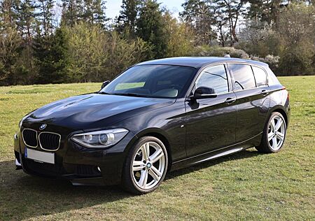 BMW 116i 1er 136PS M-Sport Xenon AHK schwarz t
