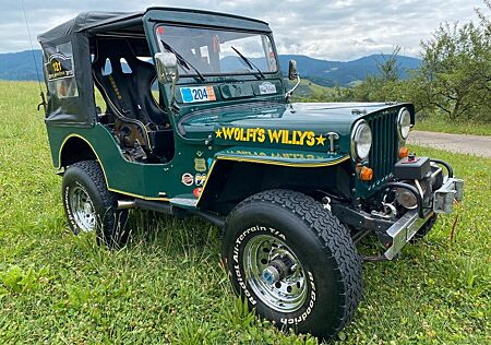 Jeep Willys CJ3-A, V8 5,7 Ltr Auto, Sperren, H-Kennz.