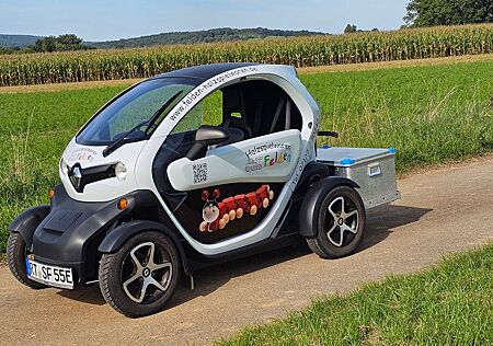 Renault Twizy mit Gepäckbox