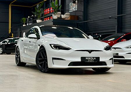 Tesla Model S PLAID - AP ACTIVE - FACELIFT - BEIGE INTERIOR