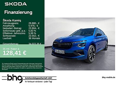 Skoda Kamiq Monte Carlo 1,0 TSI DSG    AHK Navi AC AHK