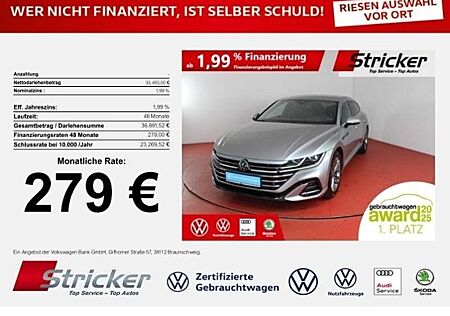 VW Arteon Volkswagen Shooting Brake R-Line 2.0TSI DSG 279,-ohn
