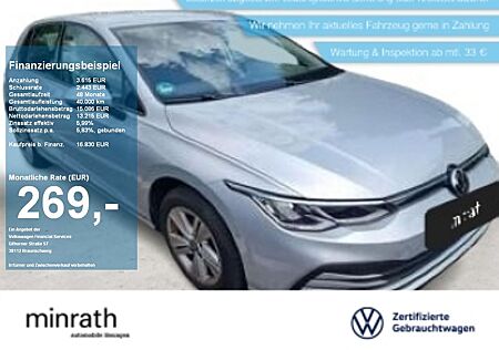 VW Golf Volkswagen VIII 1.0 TSI Life APP DAB NAVI VIRT PDC