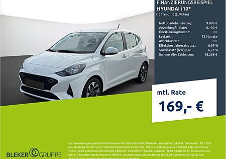 Hyundai i10 Trend 1.0 (EURO 6e)