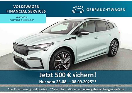 Skoda Enyaq iV electric 150kW AHK*Leder*RFK*PDC*Tempo