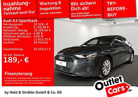 Audi A3 Sportback 35TDI ACC ALU LED NAVI PDC SHZ VIRT