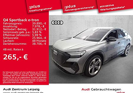 Audi Q4 e-tron Q4 Sportback 50 e-tron qu. *Matrix*AHK*Pano*HuD*