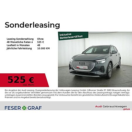 Audi Q4 e-tron leasen