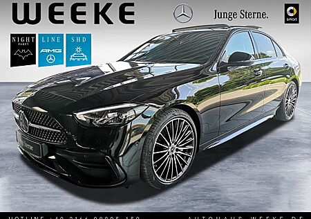 Mercedes-Benz C 200 d AMG ADVANCED+NIGHT+PANORAMA-SD+BURMESTER