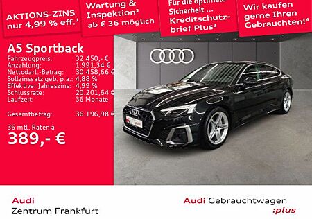 Audi A5 Sportback 40 TFSI S tronic S line Matrix-LED